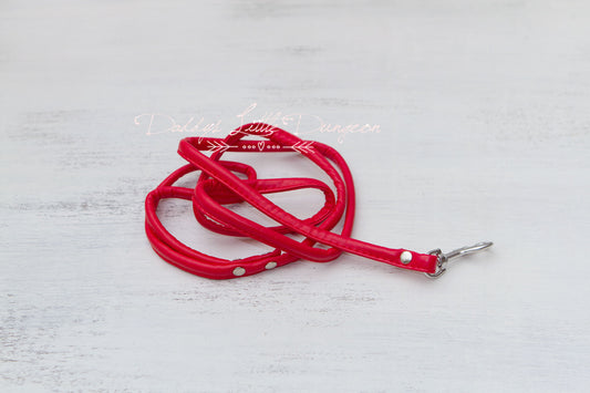 Red Bondage Leash