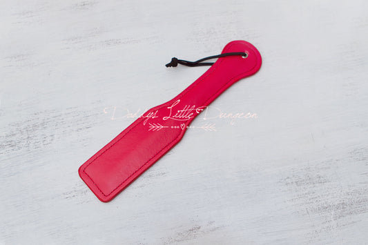 Red Bondage Spanking Paddle