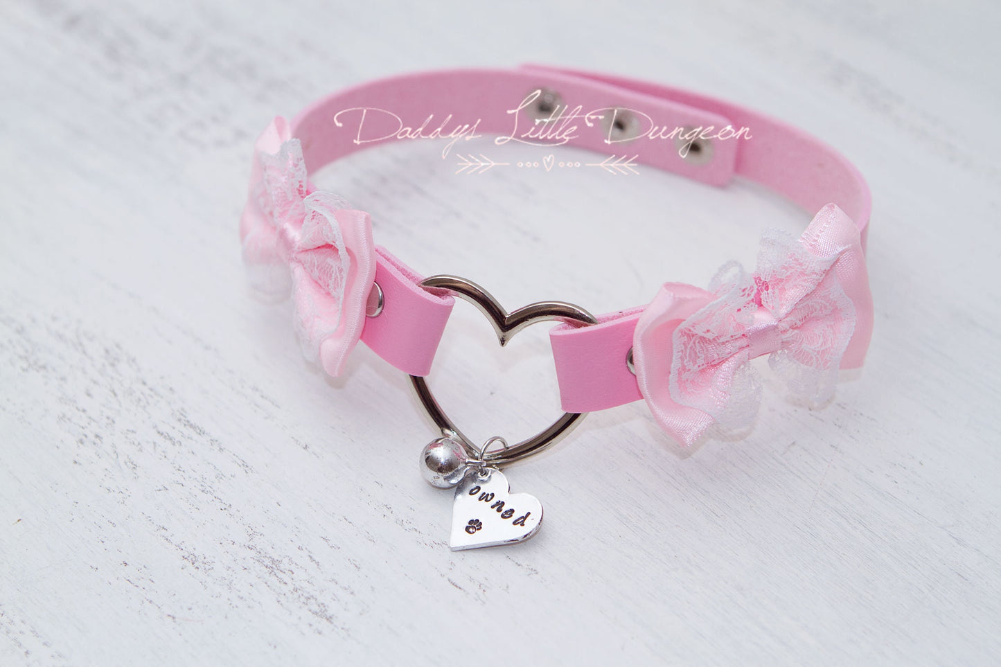 Add A Custom Hand Stamped Tag Charm to Your Collar