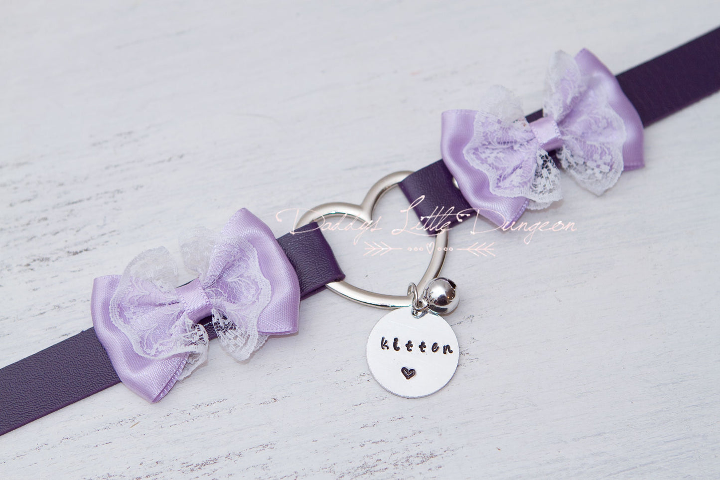 Add A Custom Hand Stamped Tag Charm to Your Collar