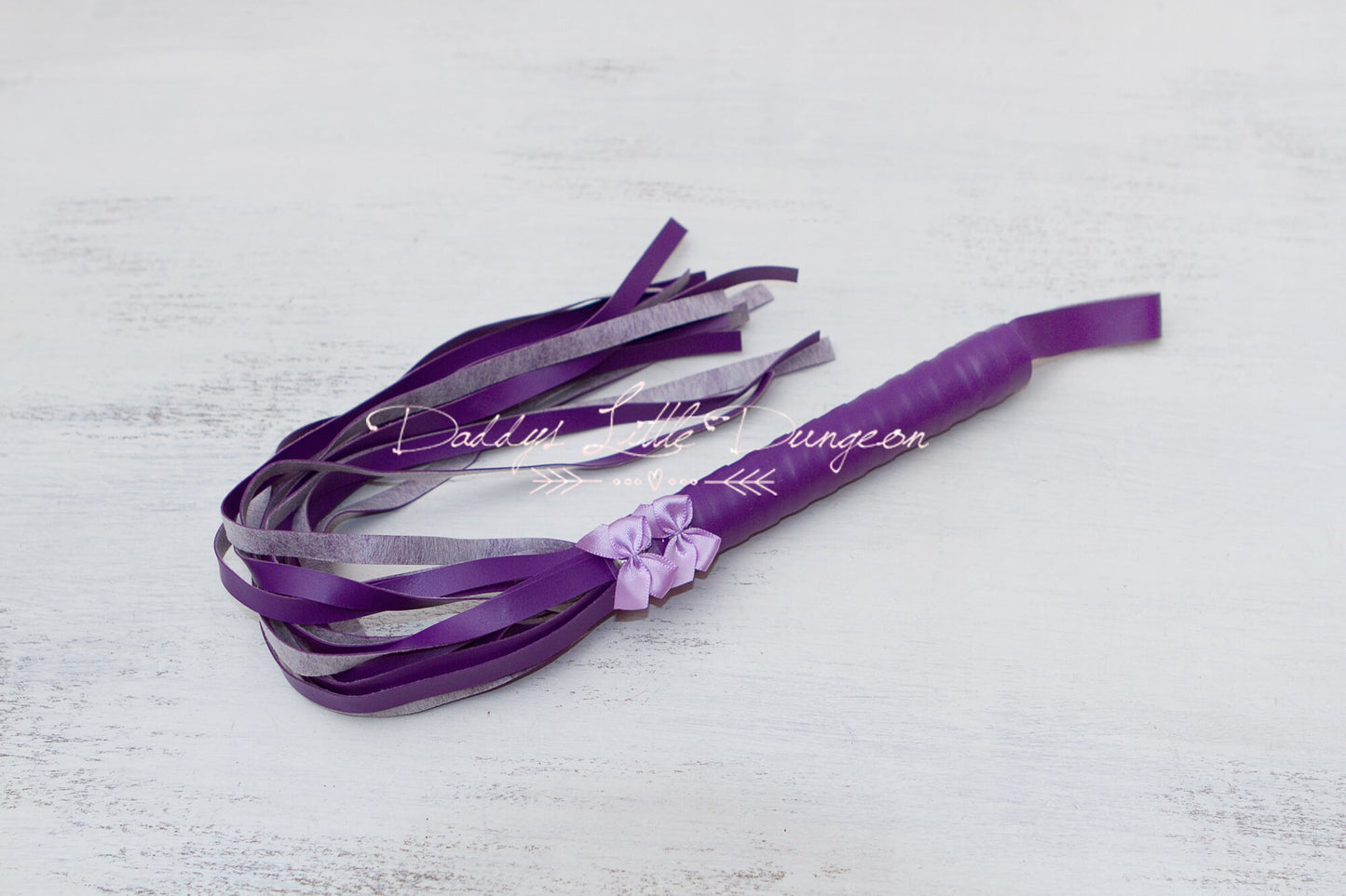 bdsm ~ WHIPPED BONDAGE SET ~ Purple Bows Whip Flogger & Ball Gag Sub Daddys Girl Boy Kitten Master Kinky Fetish ddlb ddlg mature mdlb mdlg