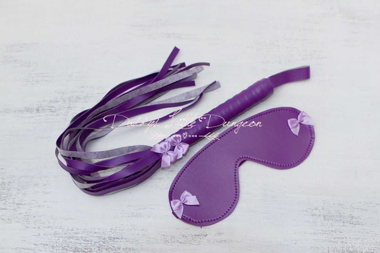 bdsm ~ TEASED BONDAGE SET ~ ddlg Pretty Purple Whip Flogger Eyemask Sub Daddys Little Girl Boy Kawaii abdl Sissy Master Kinky Fetish Mature