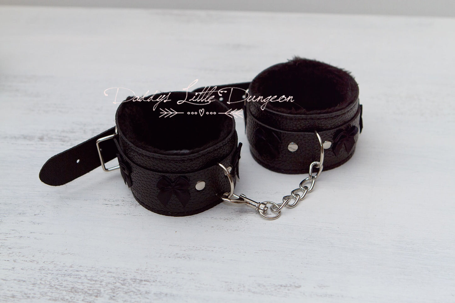 bdsm ~ COLLARED BONDAGE SET ~ Gothic Collar Leash Wrist & Ankle Cuffs - Sub Daddys Girl Kitten Kinky Fetish ddlb ddlg mature mdlb mdlg abdl