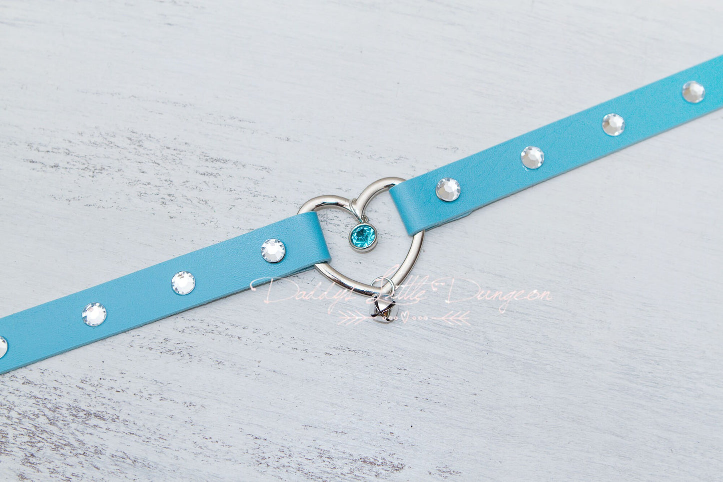 Blue Personalized Tag Glam Bling Rhinestone Bell Cat Custom Kitten Day Collar Choker Pet Play Kitty Sub Daddys Little Girl Petplay mature